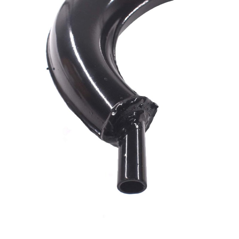 HGC 40mm Half Moon Silencer Muffler Exhaust Black For 49cc 60cc 66cc 80cc 2-Stroke Engine Motor Motorized Bicycle Bike - Image 3